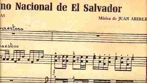 ¿Cuándo fue creado el himno nacional de El Salvador?