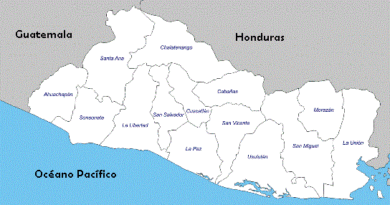 Océano pacífico en El Salvador