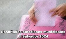 Resultados de las elecciones municipales 2024 en El Salvador